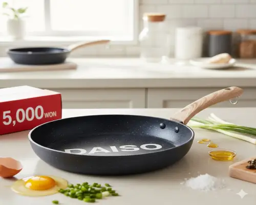다이소 후라이팬 찍먹부먹 논쟁 다이소 후라이팬 찍먹부먹 논쟁