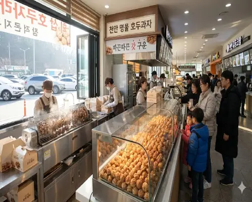 호두과자 1알 팔면 얼마남을까?