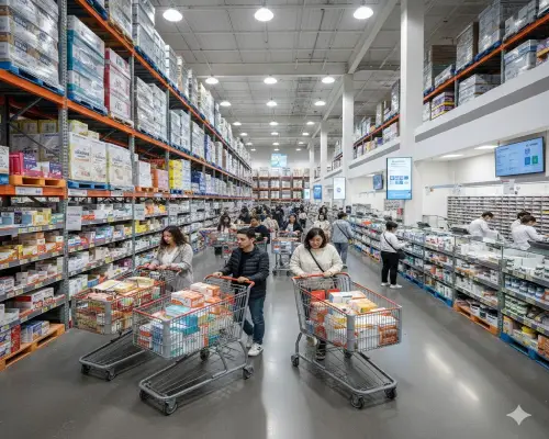 카트 끄는 창고형 약국 카트 끄는 창고형 약국