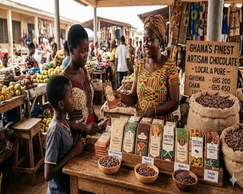 가나 현지 초콜릿 '한약'처럼 쓴 이유
