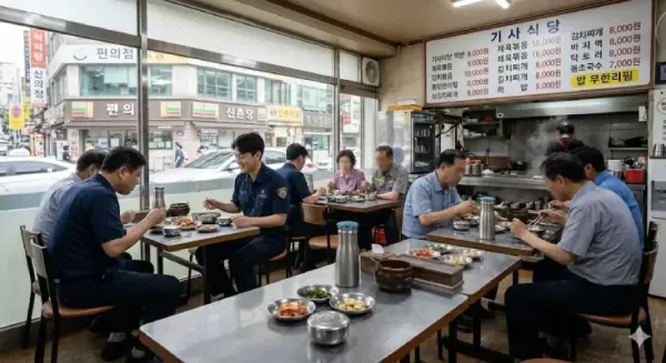 외국도 '제육볶음' 기사식당 있나?